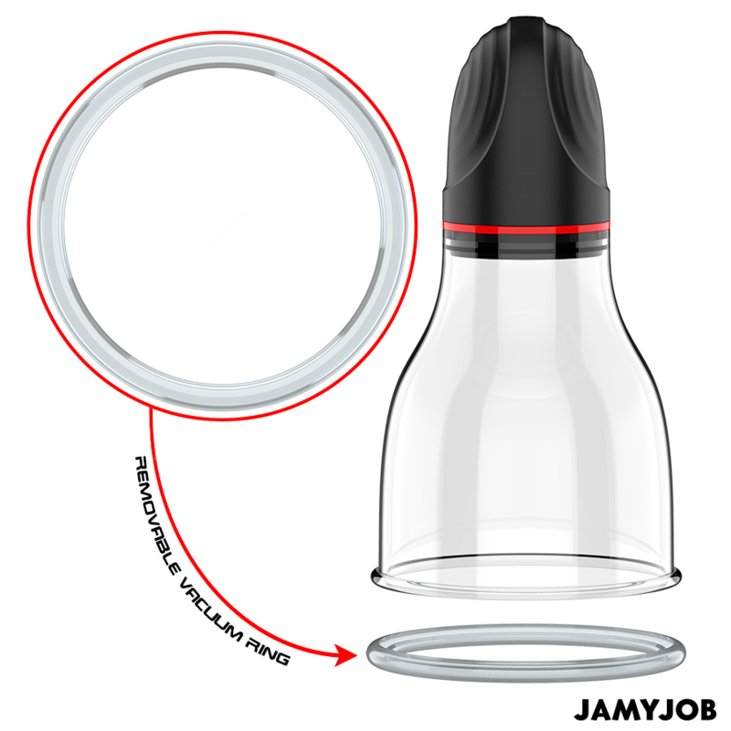 Jamyjob Xpand Lite Pompa per Testicoli Automatica 3 Livelli Grigia – immagine 6