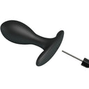 Pretty Love plug anale gonfiabile in silicone nero – foto 3