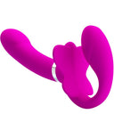 Pretty Love Valerie Strap-On Strapless Vibrante 12 Vibrazioni Viola – immagine 2