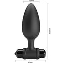 Pretty Love Vibra Butt Plug 2 plug anale vibrante nero – foto 3