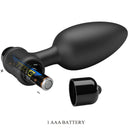 Pretty Love Vibra Butt Plug 2 plug anale vibrante nero – foto 5