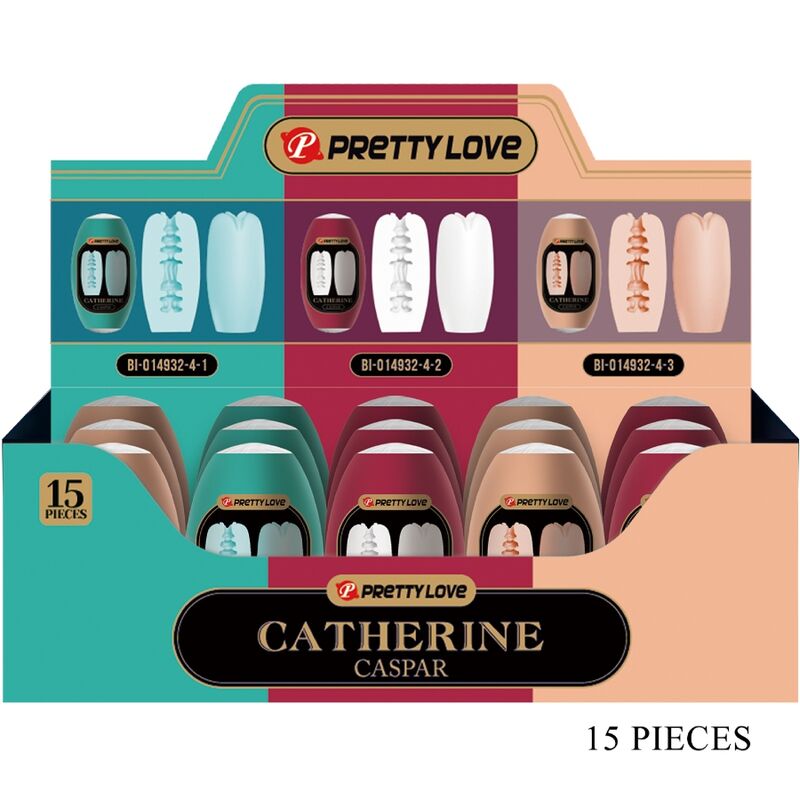 Pretty Love Catherine Espositore 15 Masturbatori Assortiti