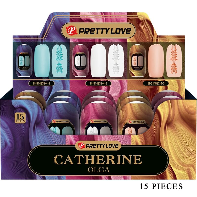 Pretty Love Olga Espositore 15 Masturbatori Assortiti