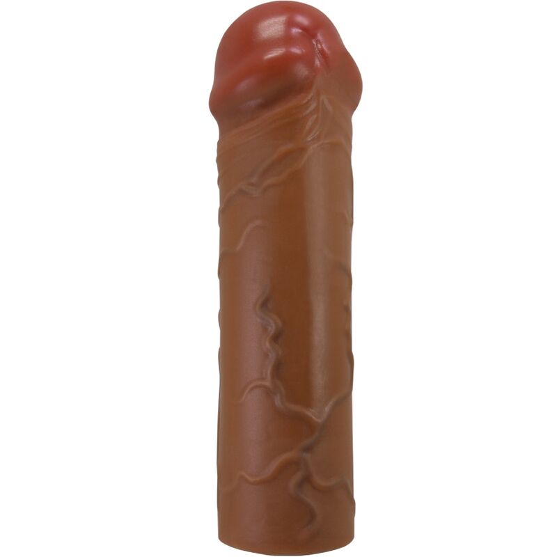 Pretty Love Nile Guaina per Pene con Estensione 2,5 cm Caramello
