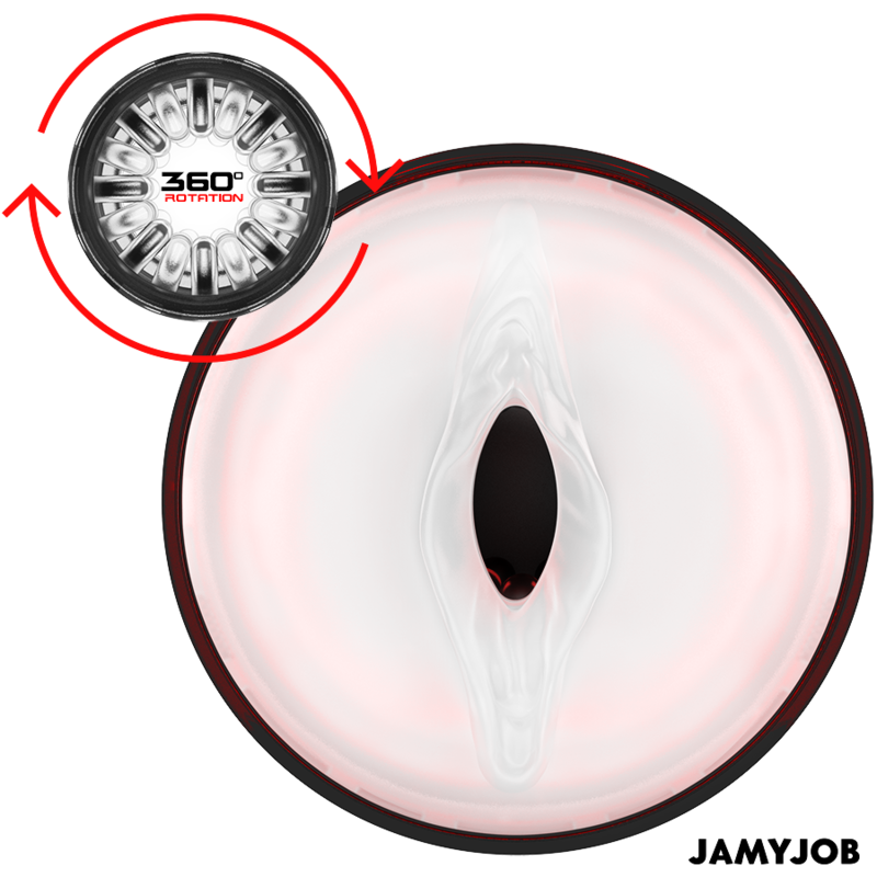 Jamyjob Storm Masturbatore Automatico 10 Rotazioni e 10 Spinte – immagine 4
