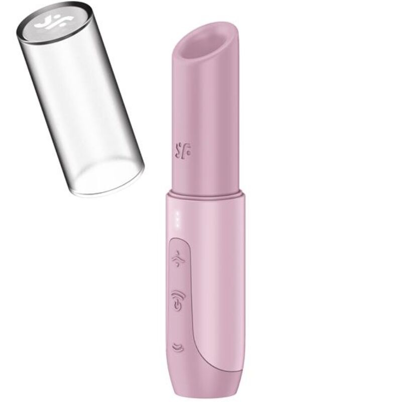 Satisfyer Secret Kiss Wave Stimolatore Clitorideo a Onde di Pressione d'aria Rosa