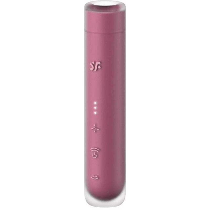 Satisfyer First Kiss Wave Stimolatore Clitorideo a Onde di Pressione d'aria Granato