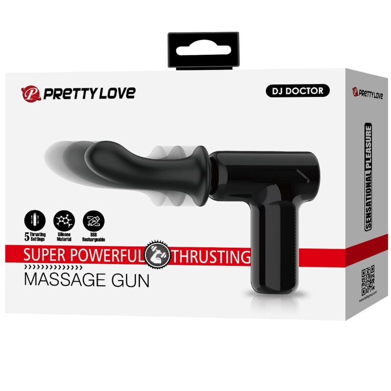 Pretty Love DJ Doctor Massaggiatore a Percussione 5 Impostazioni Nero – immagine 11