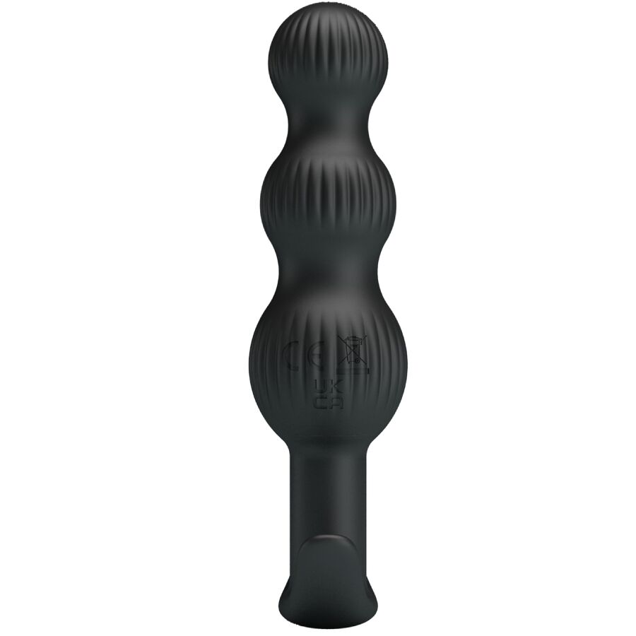 Pretty Love Sidney Vibratore Anale a Sfere 10 Vibrazioni Nero – immagine 3