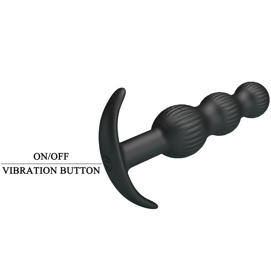 Pretty Love Sidney Vibratore Anale a Sfere 10 Vibrazioni Nero – immagine 9