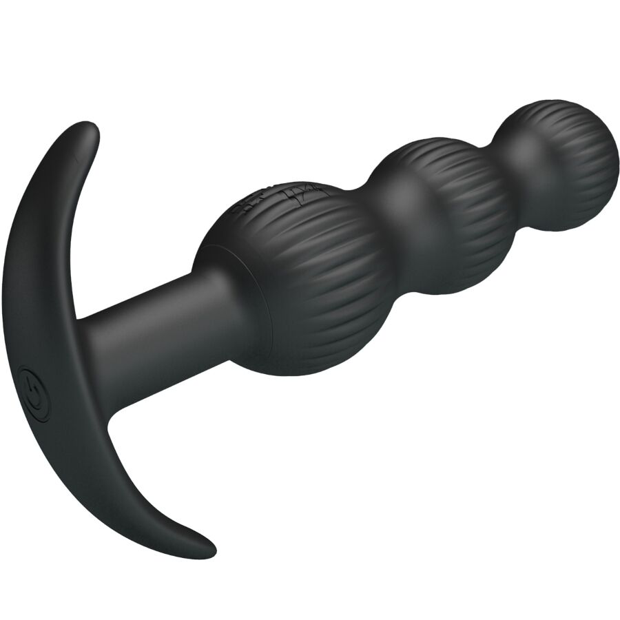Pretty Love Sidney Vibratore Anale a Sfere 10 Vibrazioni Nero – immagine 4