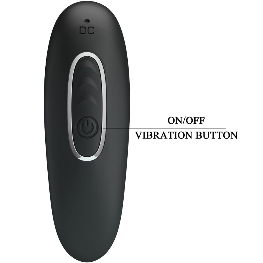 Pretty Love Corban Vibratore Anale a Sfere 10 Vibrazioni Nero – immagine 9