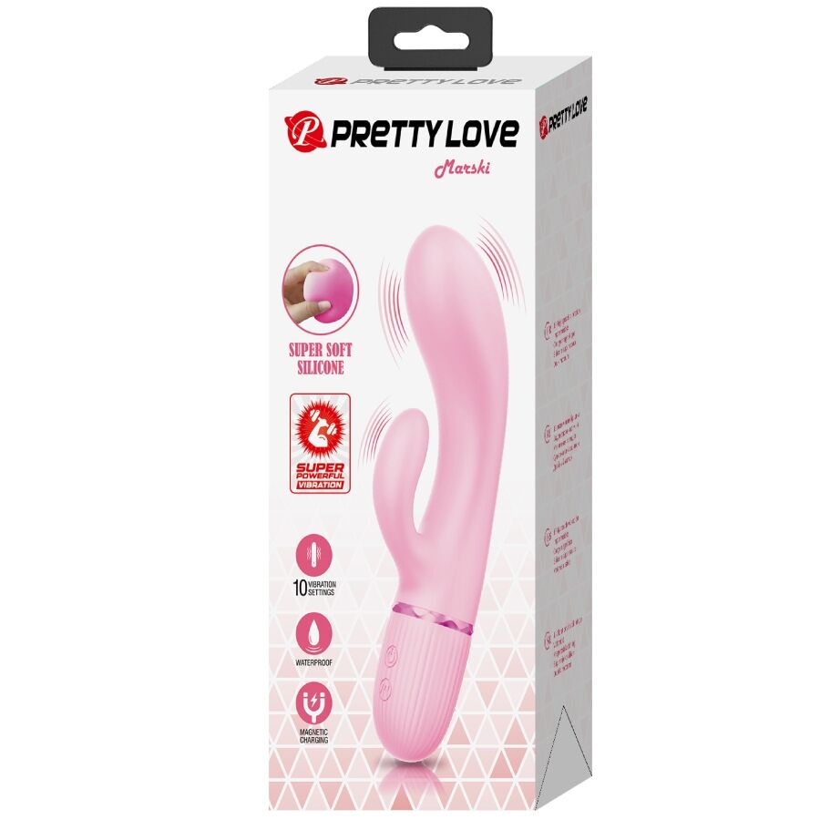 Pretty Love Marski Vibratore Rabbit Punto G 10 Funzioni Rosa – immagine 10