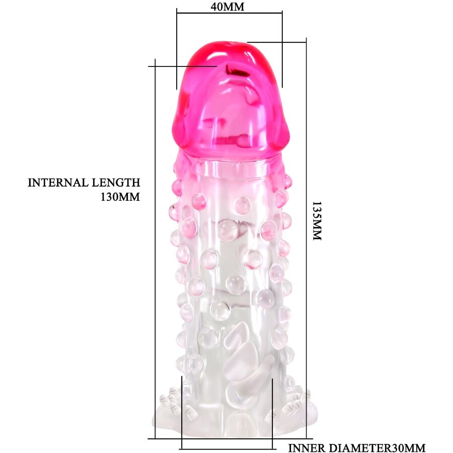 Pretty Love Wilford Guaina Estensore con Stimolatore Anale Rosa – immagine 5