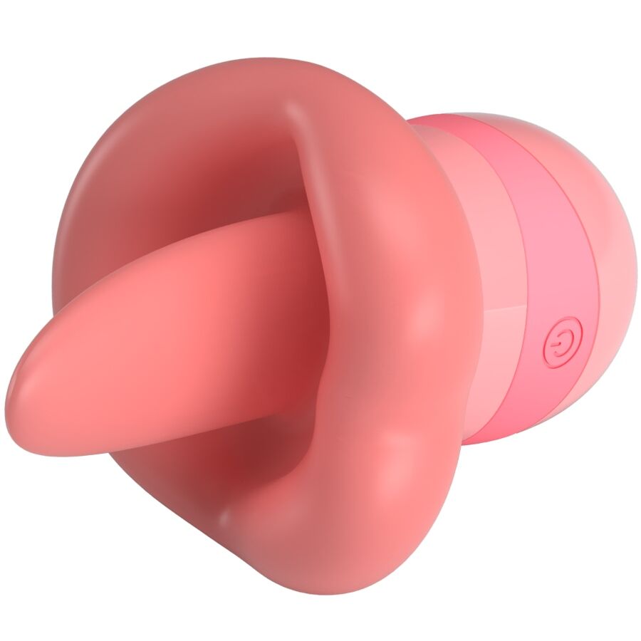 Pretty Love Kylee Stimolatore Clitoride con Lingua 10 Vibrazioni Rosa Nudo – immagine 5