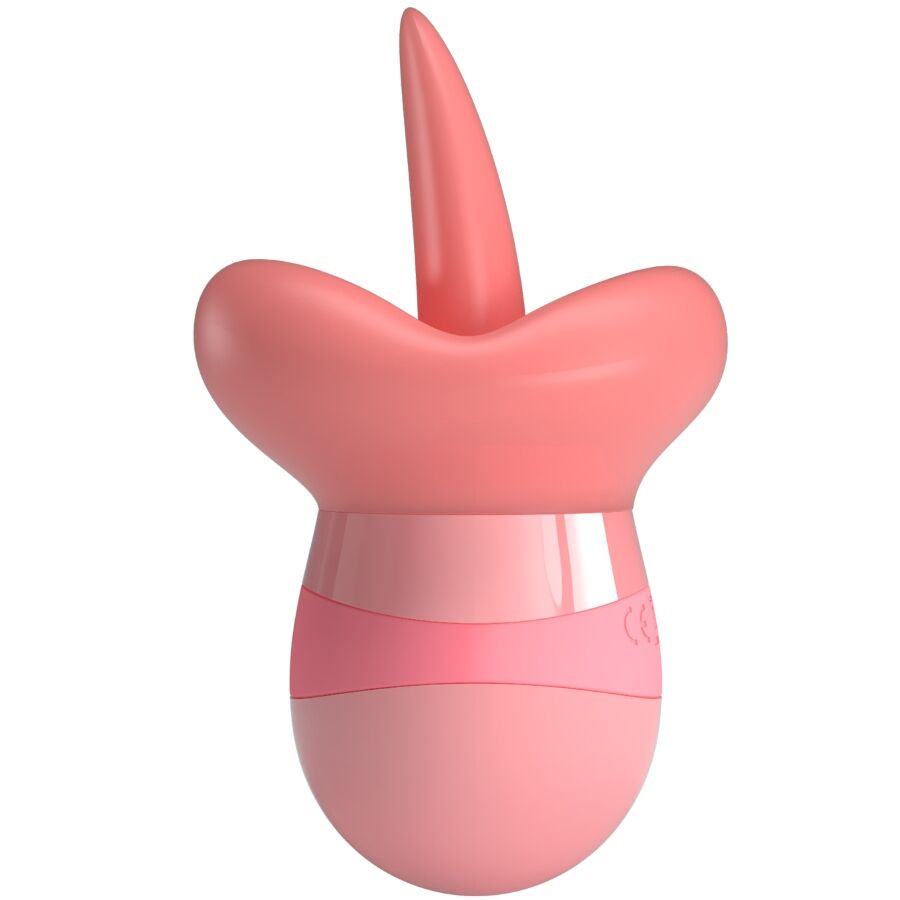 Pretty Love Kylee Stimolatore Clitoride con Lingua 10 Vibrazioni Rosa Nudo – immagine 3
