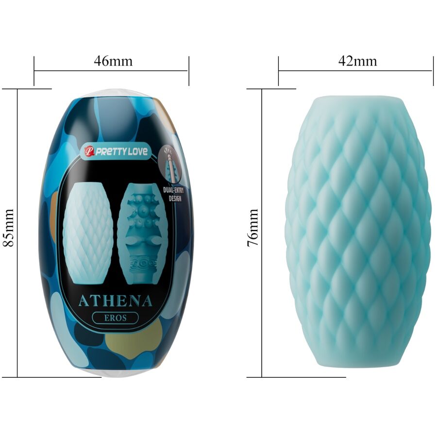 Pretty Love Athena Eros Masturbatore Doppio Ingresso Azzurro – immagine 7