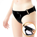 Pretty Love Slip Strap-On con Dildo Vibrante Eiaculante 15,5 cm Mulatto – immagine 6
