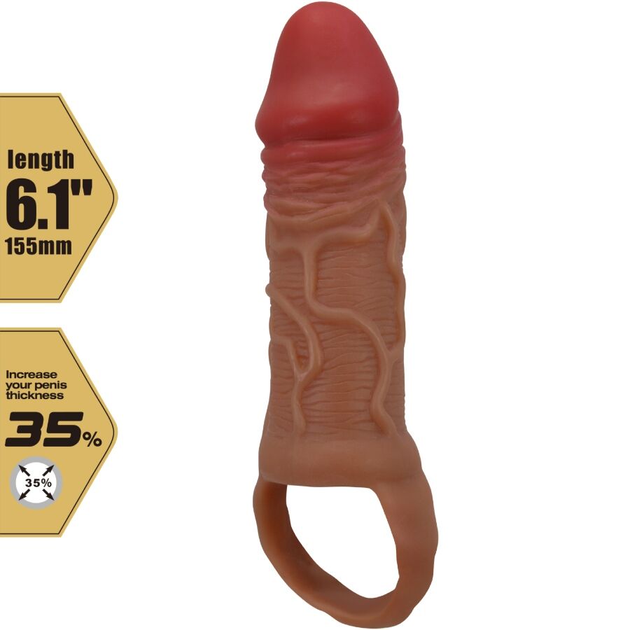 Pretty Love Peirre Guaina per Pene e Testicoli con Anelli 10 cm – immagine 7