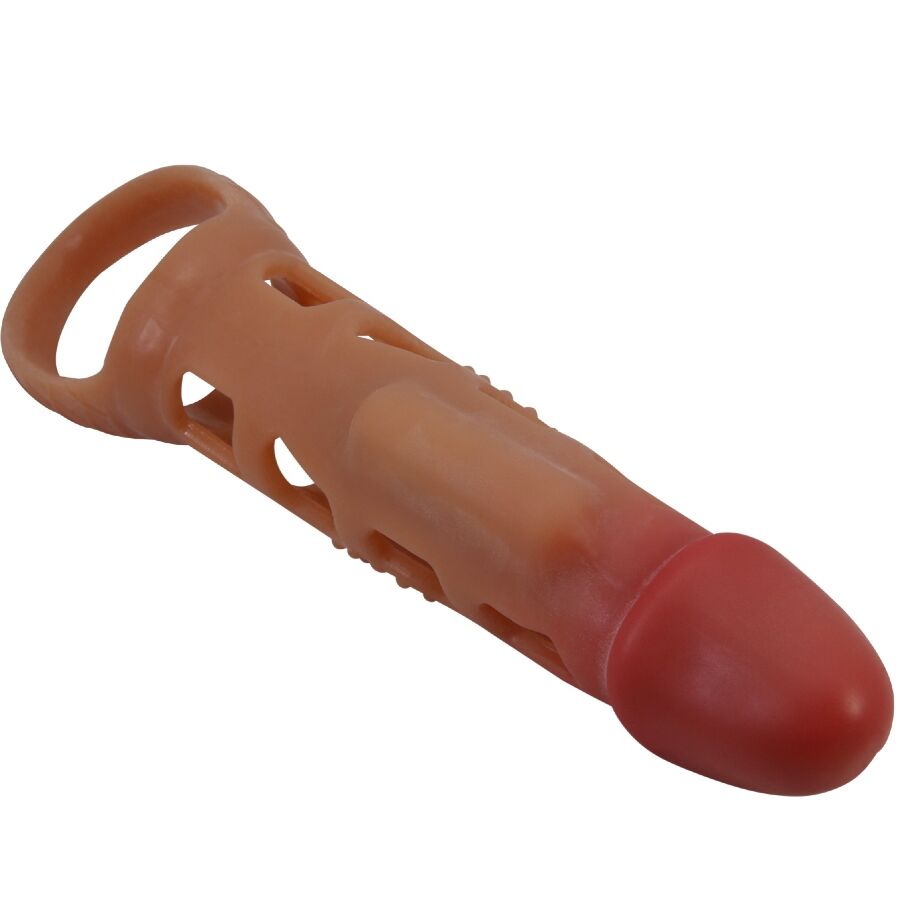 Pretty Love Preston Guaina Vibrante per Pene con Anello a Sfera 18 cm – immagine 3