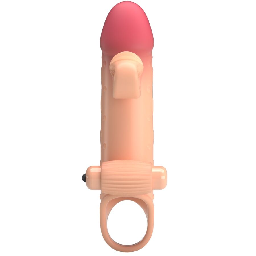 Romance Guaina Estensore Vibrante con Anello Testicoli Naturale MC64 – immagine 3