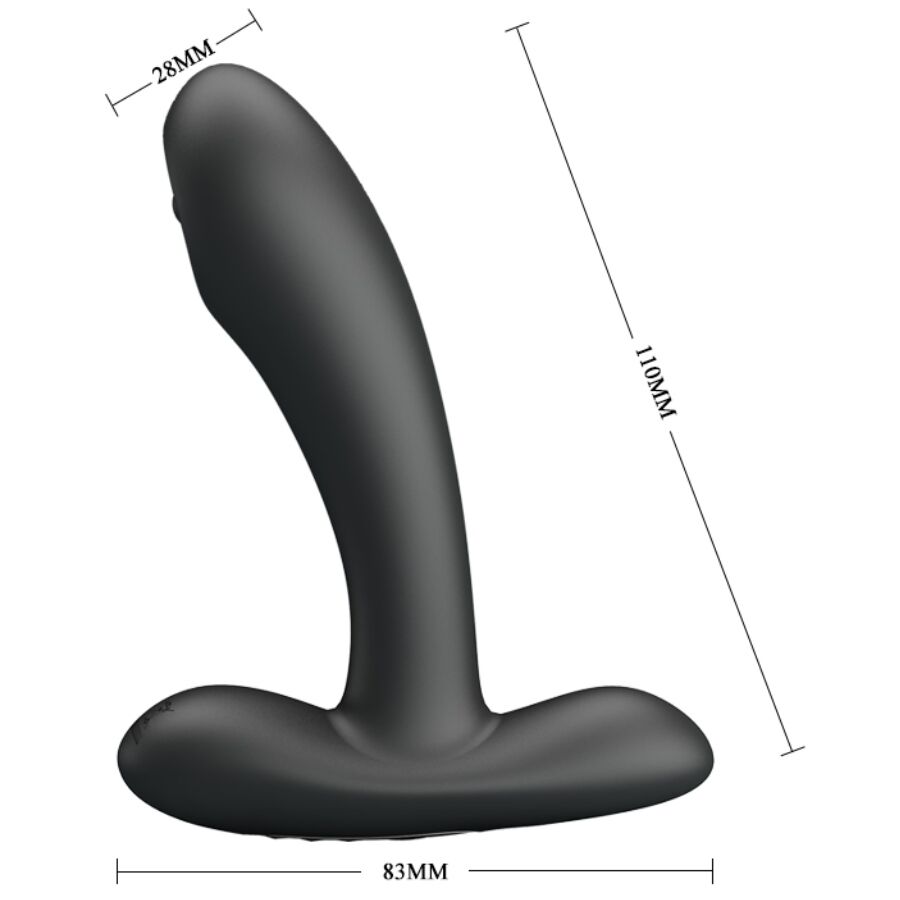 Pretty Love Remington Massaggiatore Vibrante Anale e Vaginale Nero – immagine 5