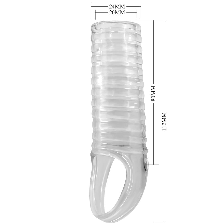 Pretty Love Hartman Guaina per Pene Super Elastica Trasparente – immagine 7