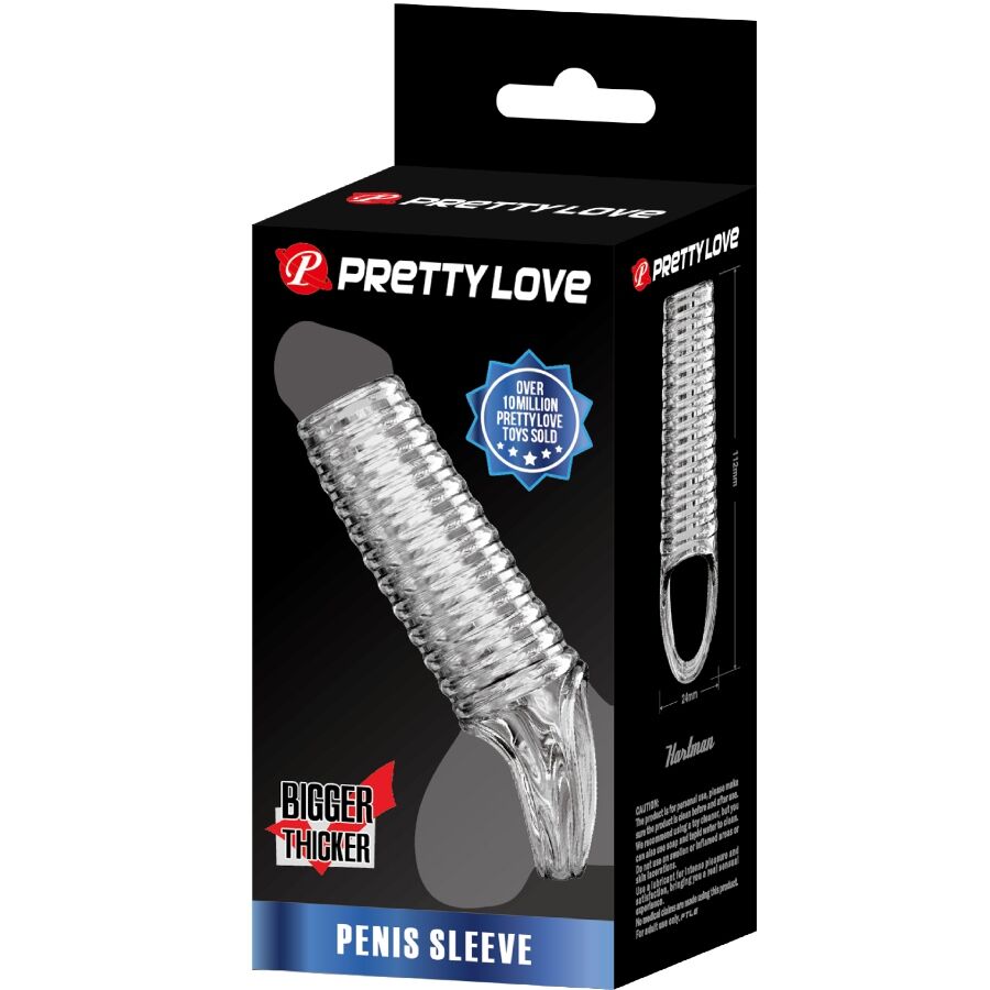 Pretty Love Hartman Guaina per Pene Super Elastica Trasparente – immagine 8