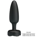 Pretty Love Tarion plug anale vibrante con luce LED nero 12,5 cm – foto 7