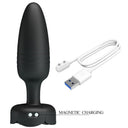 Pretty Love Tarion plug anale vibrante con luce LED nero 12,5 cm – foto 8