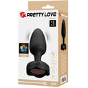Pretty Love Osborn plug anale vibrante con luce LED nero 9,8 cm – foto 9
