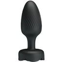 Pretty Love Olman plug anale vibrante con luce LED nero 8,8 cm – foto 4