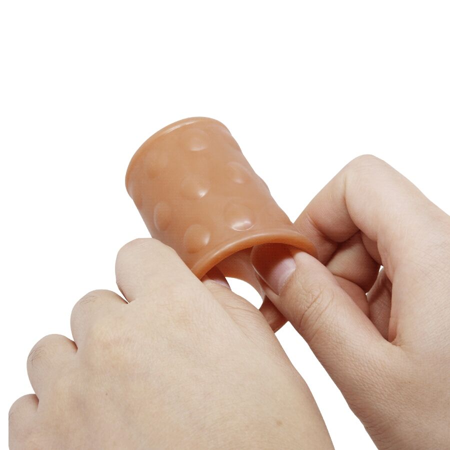 Pretty Love Anello per Pene con Plug Anale Indossabile Naturale – immagine 5