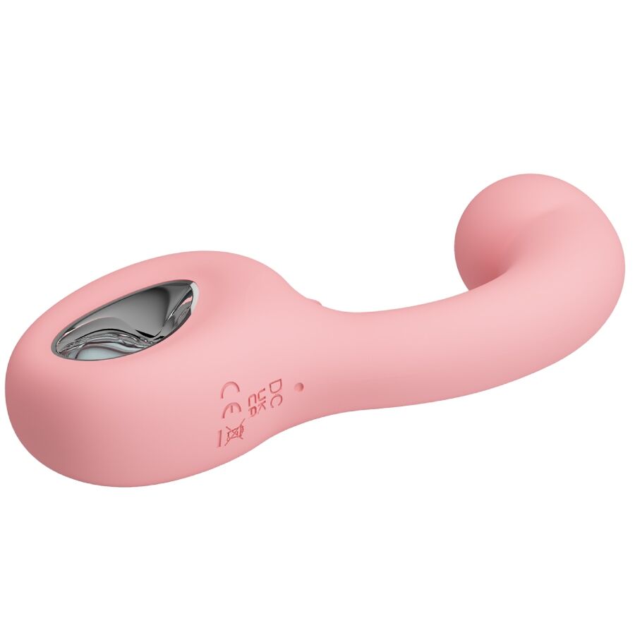 Pretty Love Erynnyes Vibratore Punto G con Lingua per il Clitoride Rosa – immagine 3