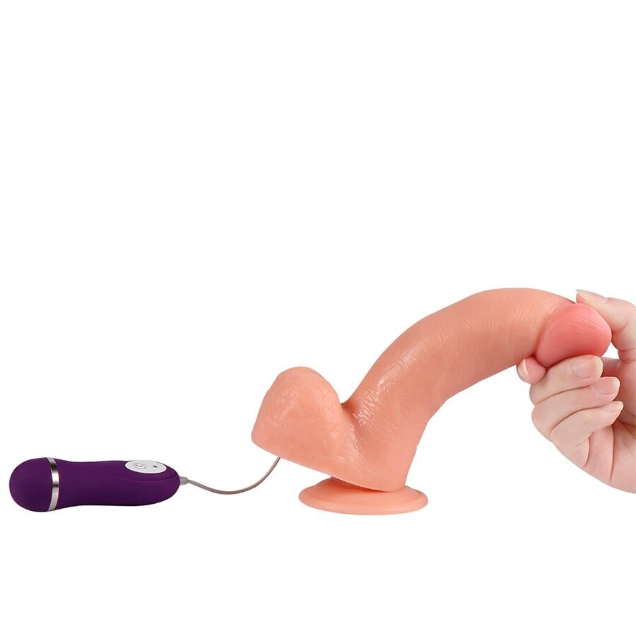 Shequ Phantom Dildo Vibrante con Telecomando 20 cm – immagine 5