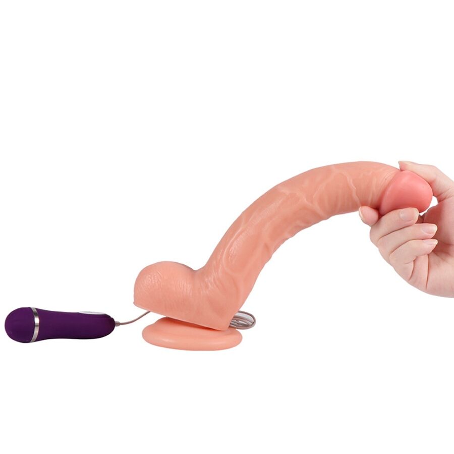 Shequ Optimus Dildo Vibrante con Telecomando 28 cm – immagine 5