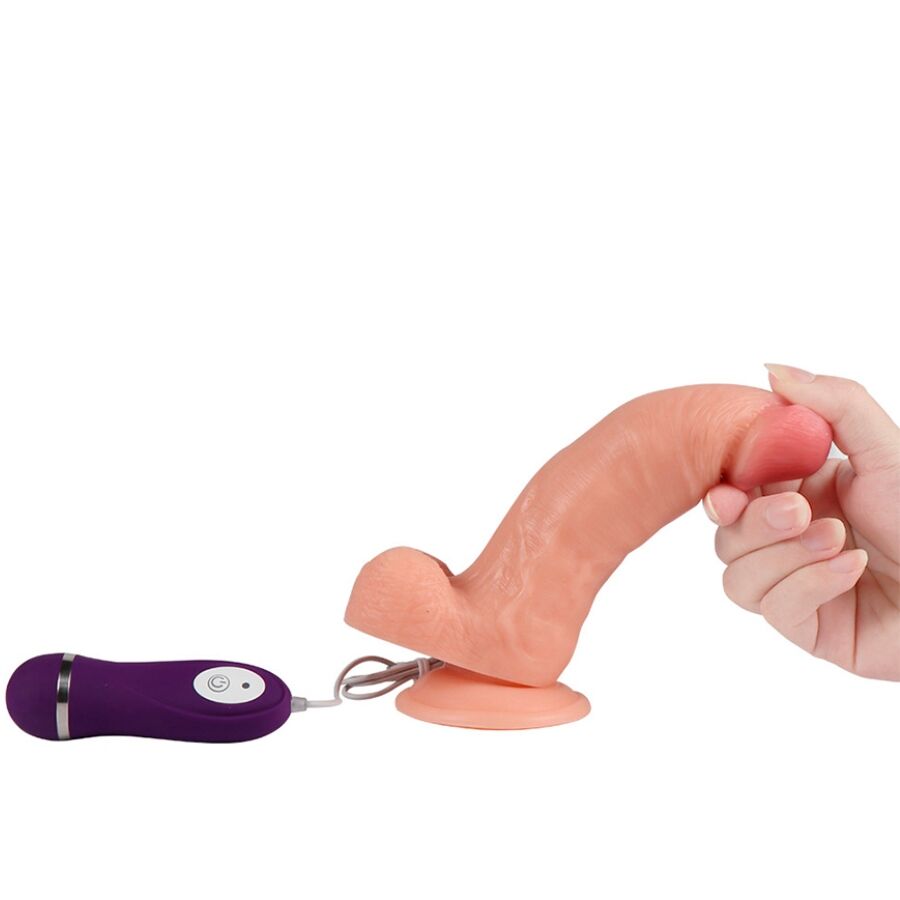Shequ Iron Dragon Dildo Vibrante con Telecomando 17,5 cm – immagine 6
