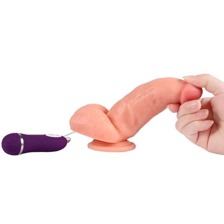 Shequ Soldato Dildo Vibrante con Telecomando 16 cm – immagine 5
