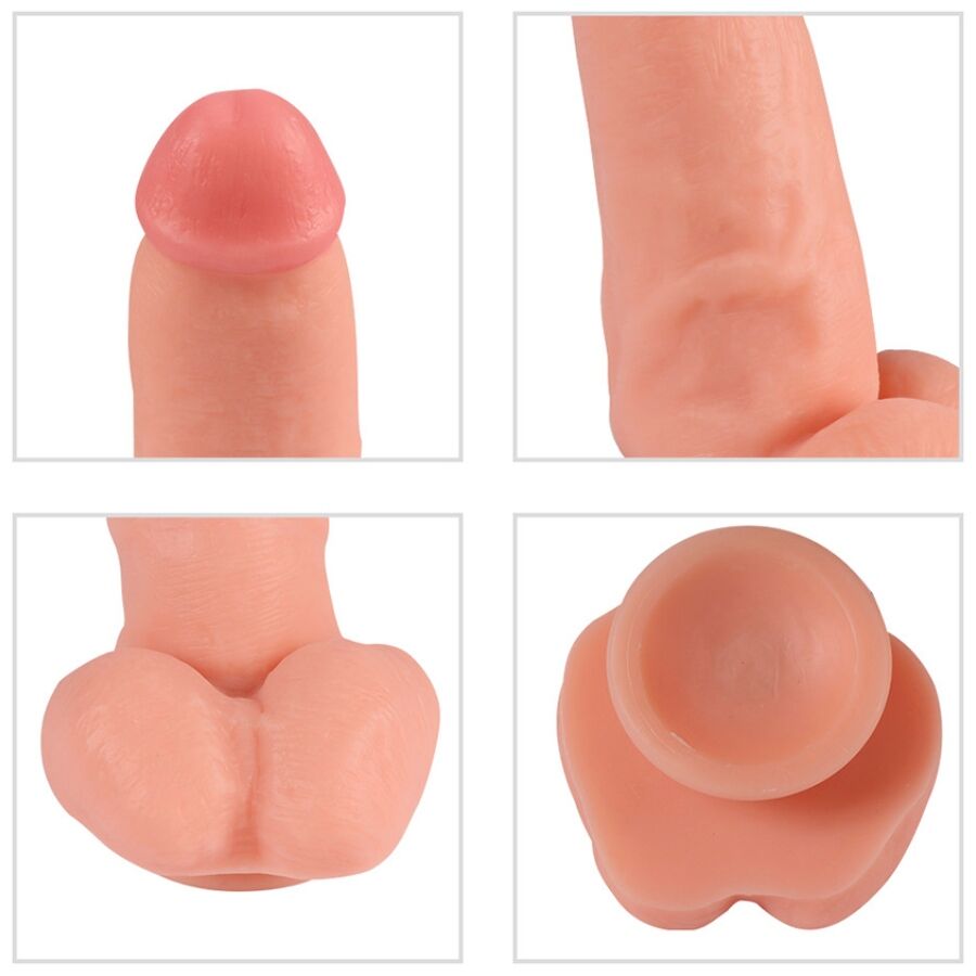 Shequ Aquila Rossa Dildo Vibrante con Telecomando 17 cm – immagine 6