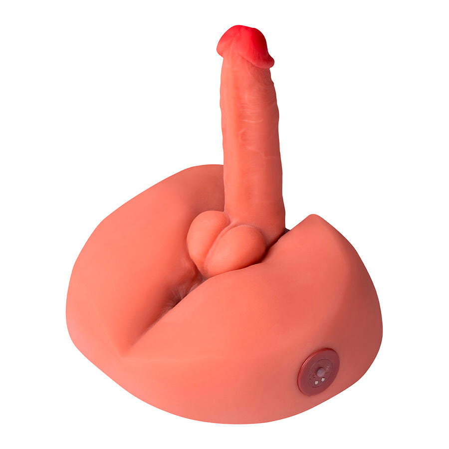Xise Honey Dildo Realistico Vibrante con Masturbatore 25 cm – immagine 2