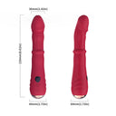 Armony Dildo Vibrante Punto A Riscaldante con Movimento Rosso – immagine 7
