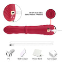 Armony Dildo Vibrante Punto A Riscaldante con Movimento Rosso – immagine 5
