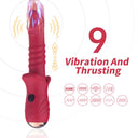 Armony Dildo Vibrante Punto A con Spinta Rosso – immagine 3