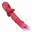Armony Dildo Vibrante Punto A con Spinta Rosso – immagine 2