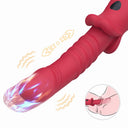 Armony Dildo Vibrante Punto A con Spinta Rosso – immagine 9
