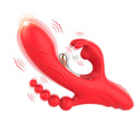 Armony Vibratore Punto G e Clitoride in Silicone Liquido Rosso – immagine 4