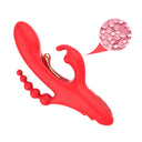 Armony Vibratore Punto G e Clitoride in Silicone Liquido Rosso – immagine 8