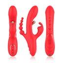 Armony Vibratore Punto G e Clitoride in Silicone Liquido Rosso – immagine 5