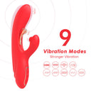 Armony Vibratore Punto G e Clitoride con Lingua Oscillante Rosso – immagine 3