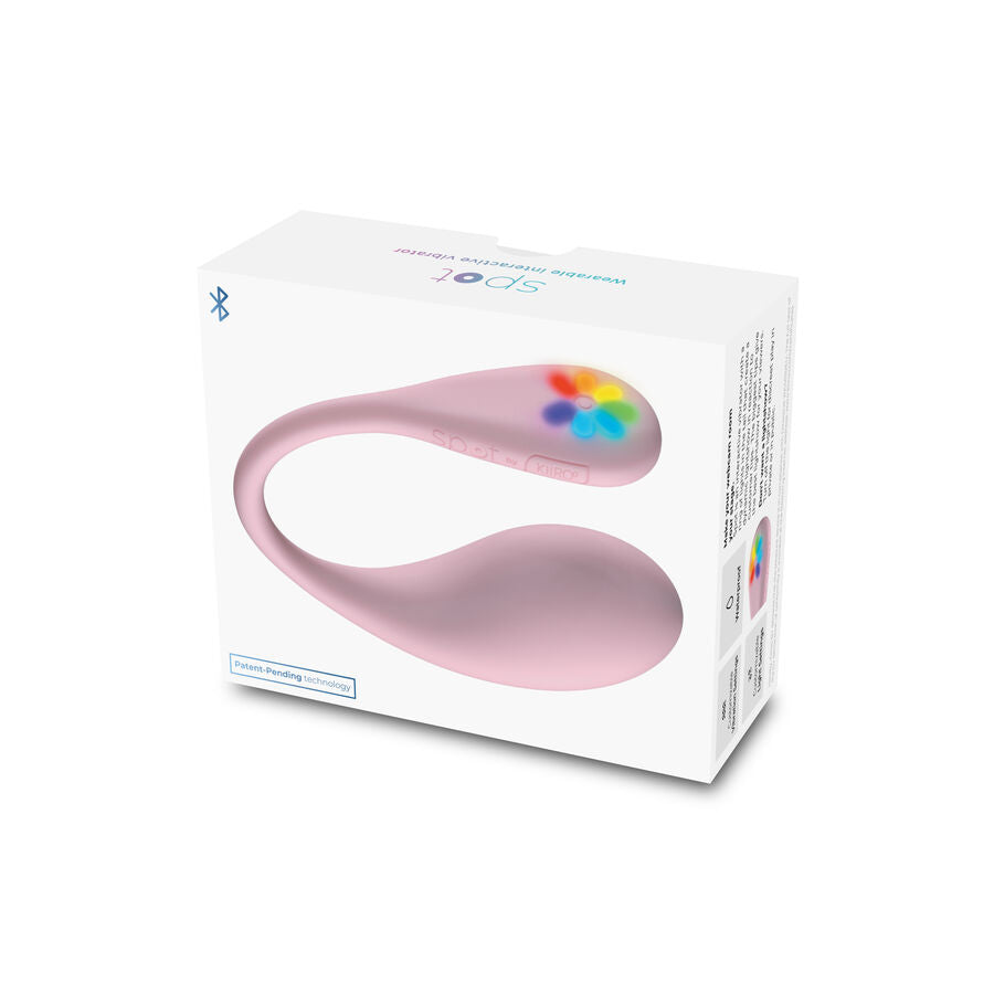 Kiiroo Spot Kiss Me Vibratore a Forma di U Rosa – immagine 6